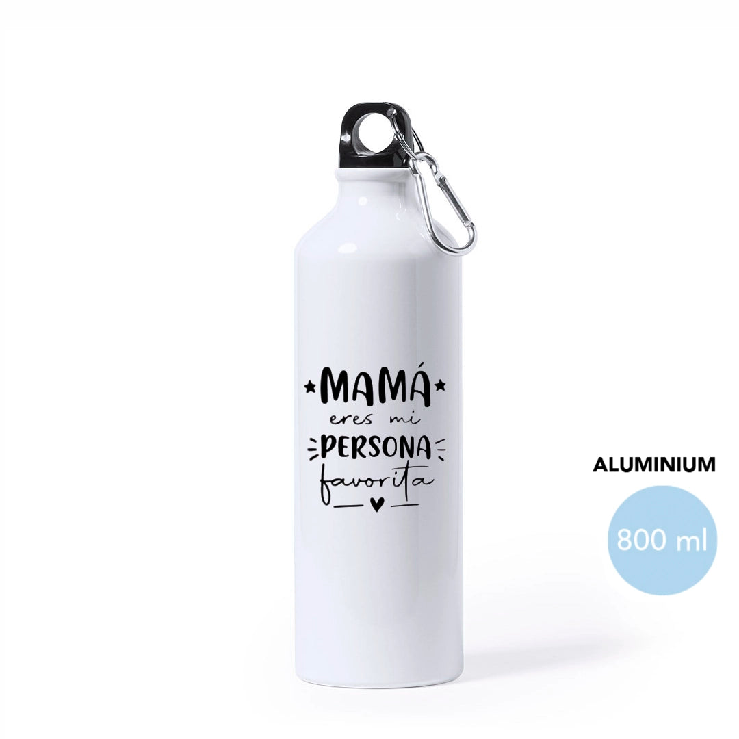Botella "Mamá eres mi persona favorita"