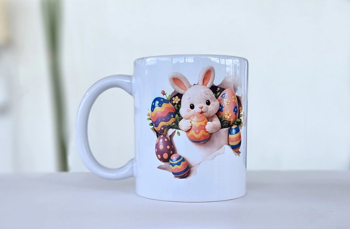 Taza Pascua con Conejito pascuero