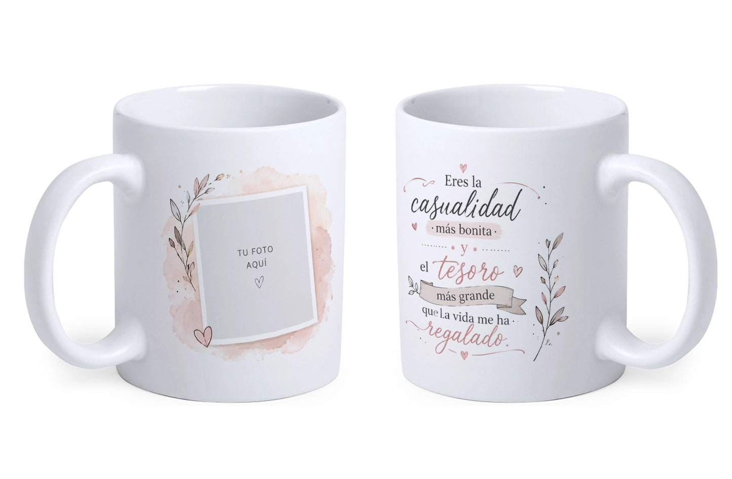 Taza personalizada para mejores amigas | Las casualidades más bonitas de la vida