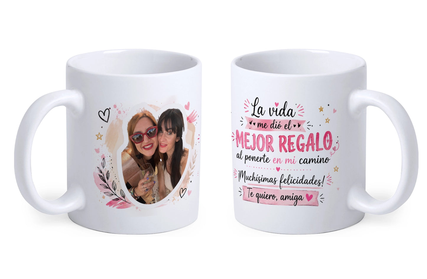 Taza personalizada para tu mejor amiga | Un regalo de cumpleaños lleno de recuerdos