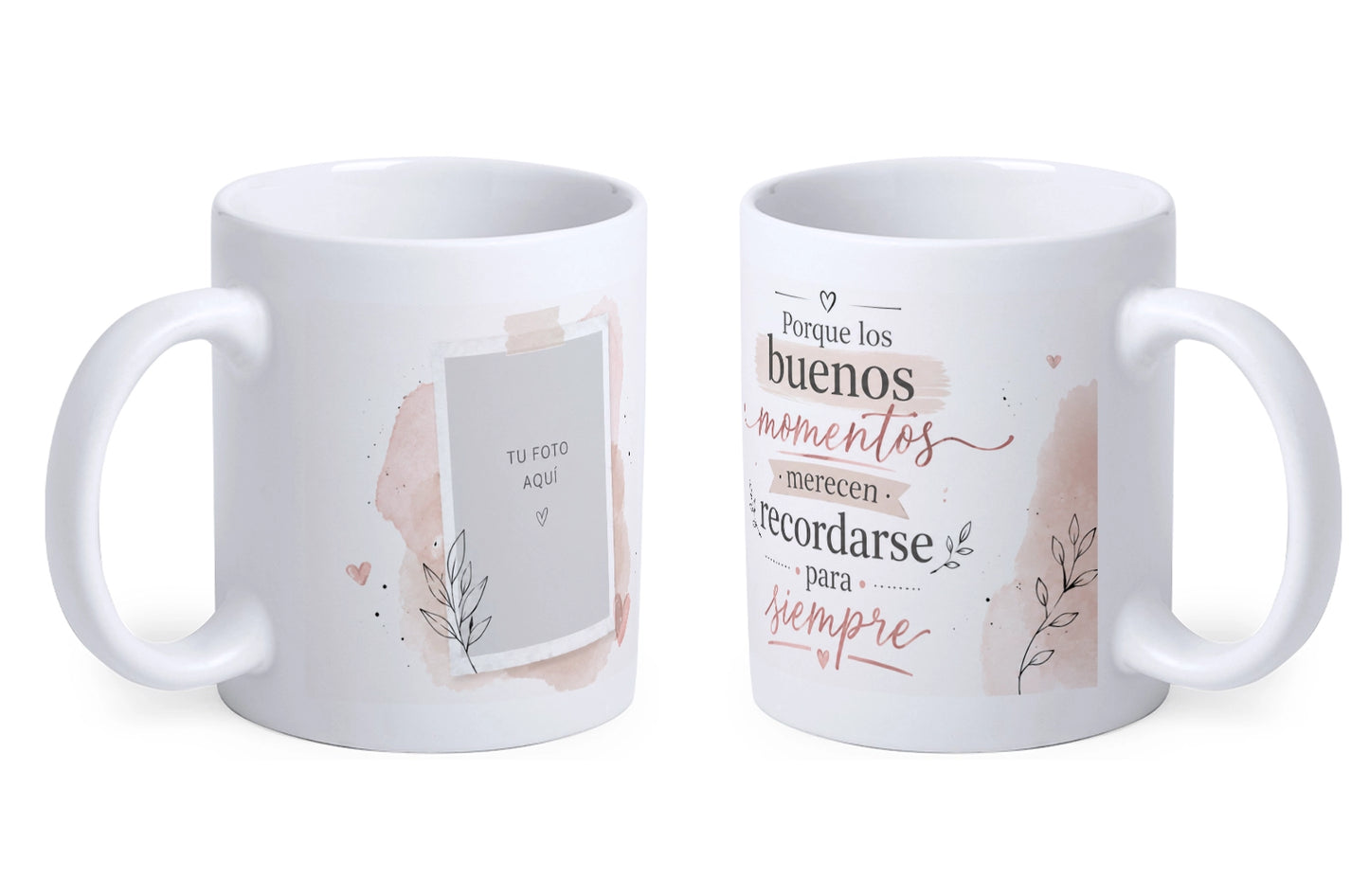 Taza personalizada para amigas | Porque los buenos momentos merecen recordarse siempre