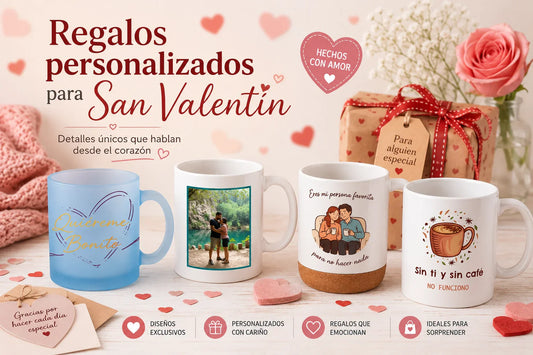 Ideas de regalos personalizados para San Valentín