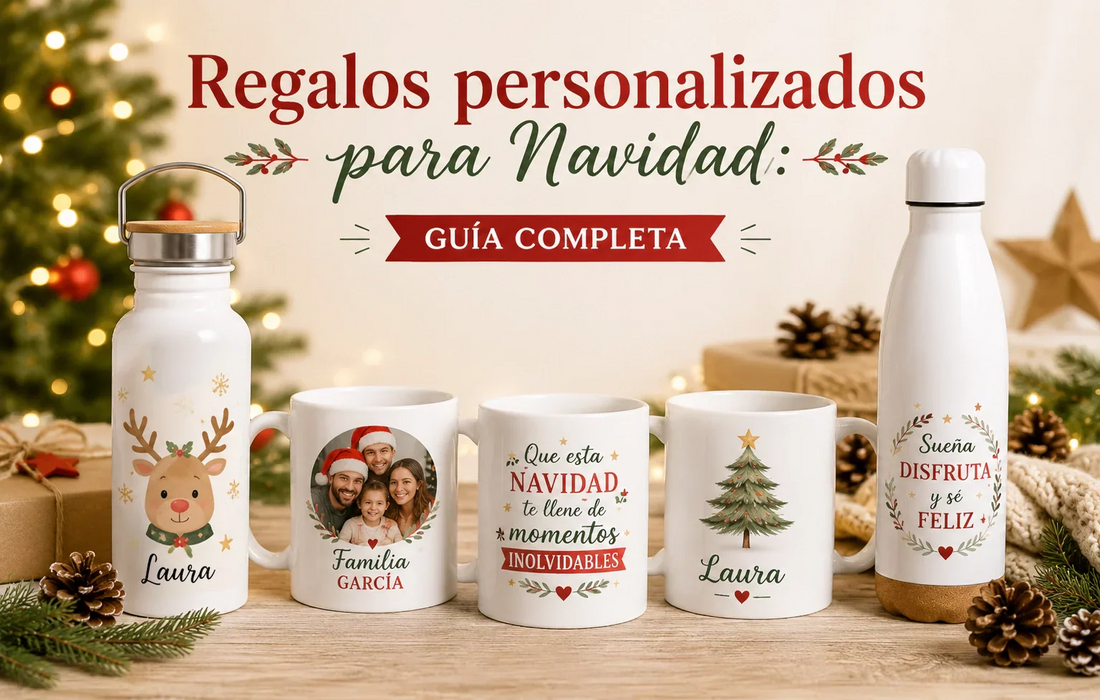 Regalos personalizados para Navidad: guía completa