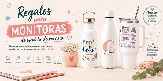 Regalos para monitoras de escoleta de verano: ideas originales para dar las gracias