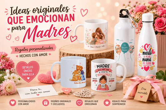 Regalos personalizados para madres: ideas originales que emocionan