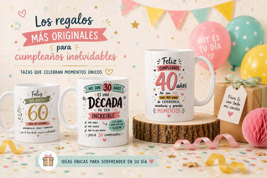 Ideas de regalos originales para cumpleaños (personalizados)