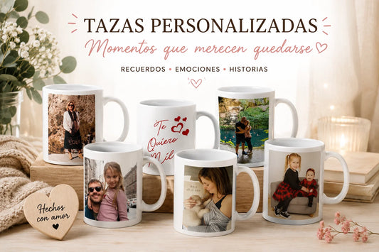 Tazas personalizadas con foto: ideas creativas para regalar