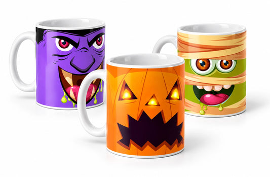 Tazas de Halloween que dan muuucho miedo 🎃👻