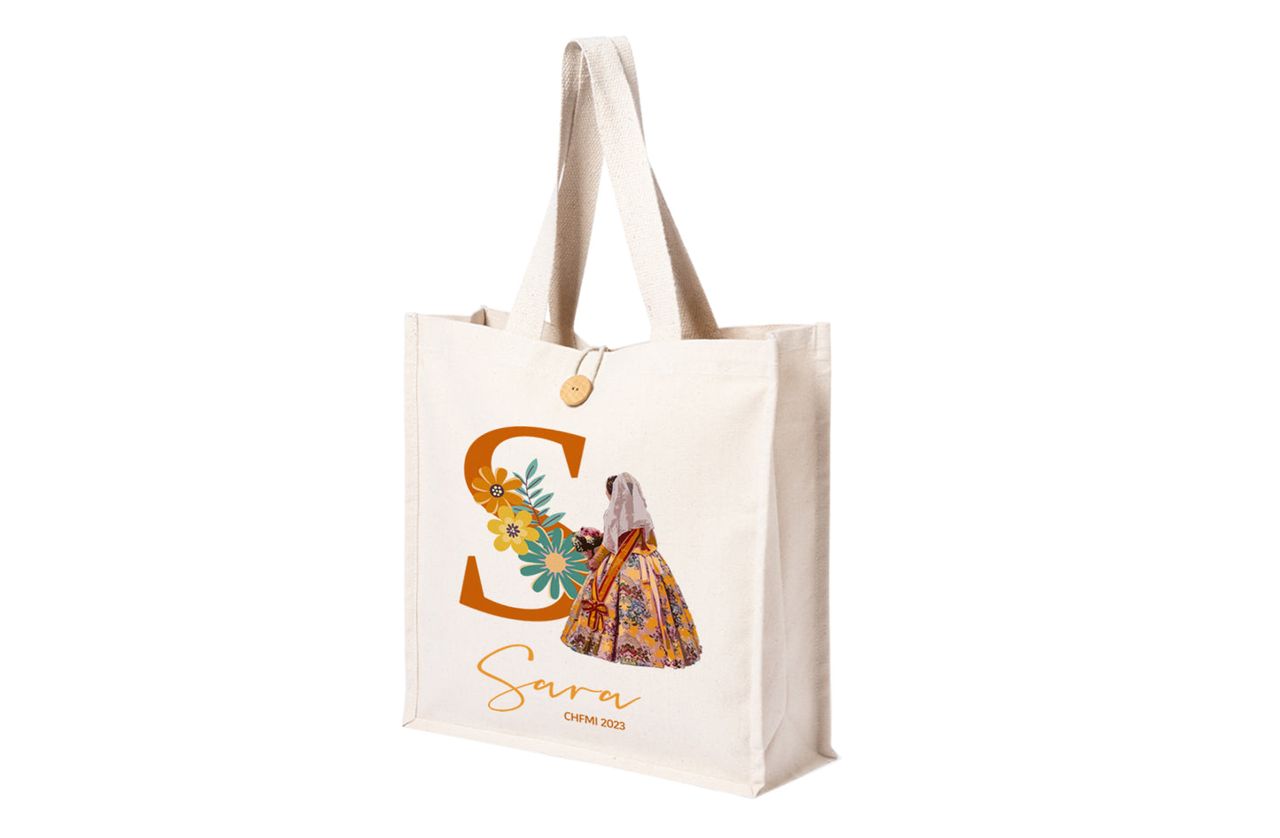 Totebag Fallera con tu Nombre