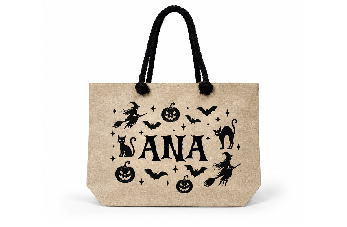 Pack Taza y Bolsa de Halloween Personalizada 🎃🦇