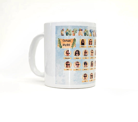 Taza personalizada con foto para tu profesora