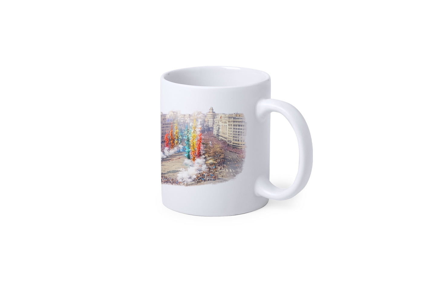 Taza Fallera “Sr. Pirotècnic, pot començar la cafeinà”