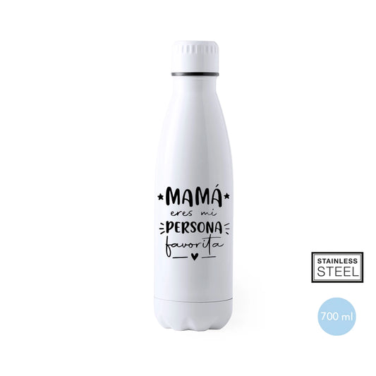 Botella "Mamá eres mi persona favorita"