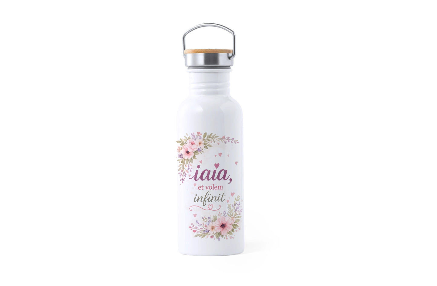 Botella personalizada para abuela - Te quiero infinito
