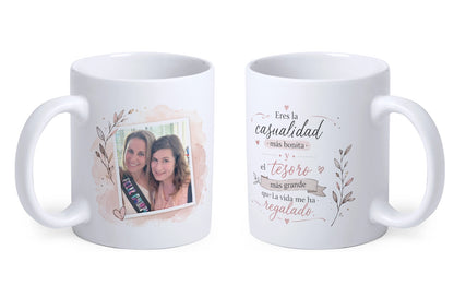 Taza personalizada para mejores amigas | Las casualidades más bonitas de la vida