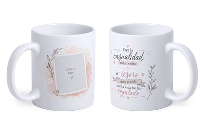 Taza personalizada para mejores amigas | Las casualidades más bonitas de la vida
